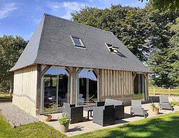 Vakantiehuis Neues normannisches Ferienhaus mit Charme die K