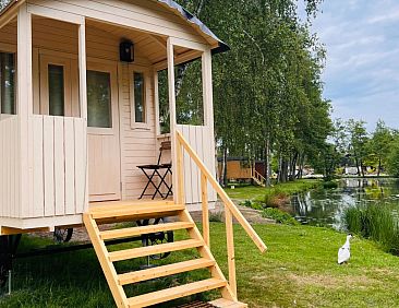 Vakantiehuis Camping Papillon Kinrooi - Pipowagen 2 p. terra
