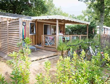 Premium houten stacaravan 33m²