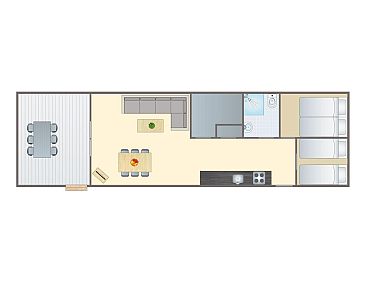 Mooi Zutendaal | 4-persoons chalet | 4B1