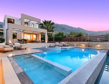 Vakantiehuis "Minoas Villa" mit Whirlpool