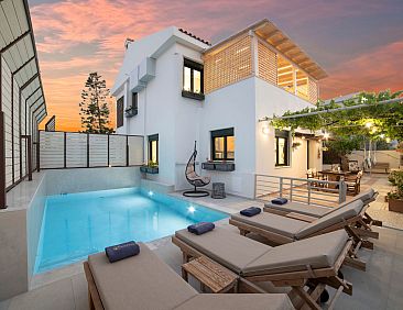 Vakantiehuis Villa Krevatina mit privatem Pool und großer V