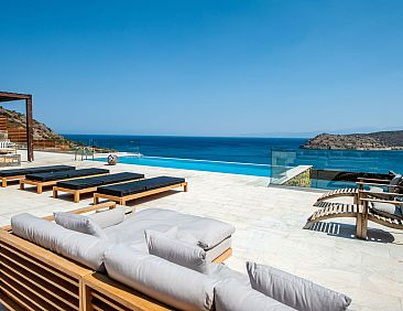 Vakantiehuis "Villa Dimitra" mit Infinity Pool