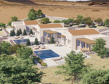 Vrijstaande woning in Erfi