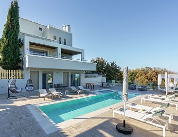Vakantiehuis Ferienvilla "Oak Luxury" mit eigenem Pool
