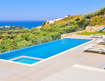 Vakantiehuis "Villa Kallia" mit Infinity-Pool