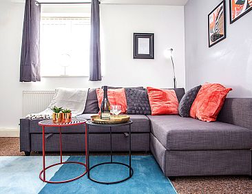 Appartement mit Balkon