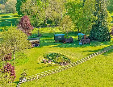 Vakantiehuis Shepherd's Hut at Hilltop Farm