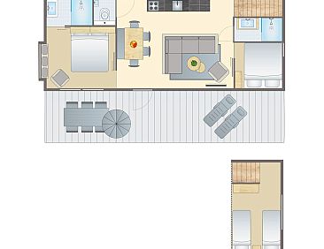4-6-persoons lodge | 6BE2
