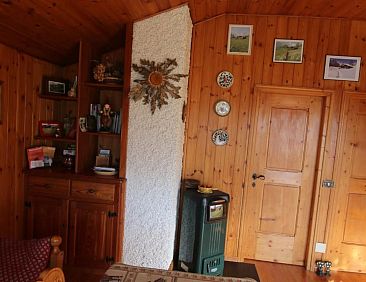 Appartement 'Lo Chalet' der Balkon über dem Matterhorntal