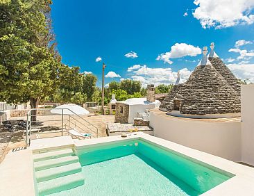 Vakantiehuis Trullo die Riesenpappel