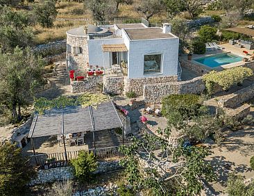 Vakantiehuis Villa mit Pool zur Alleinbenutzung, für 4 Pers