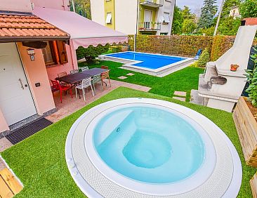 Vakantiehuis Jane e Jolie Haus privates Schwimmbad und Jacuz