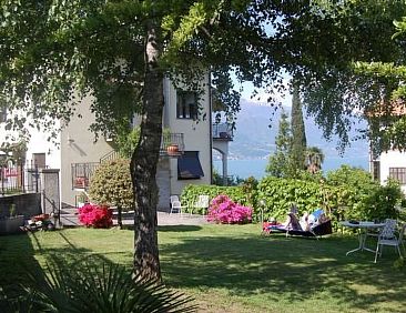 Appartement Wohnung Annetta mit Sicht auf See und Berge