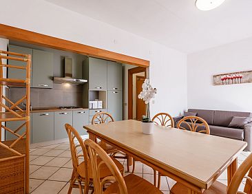 Appartement Dreizimmerwohnung in Villa eine Ebene