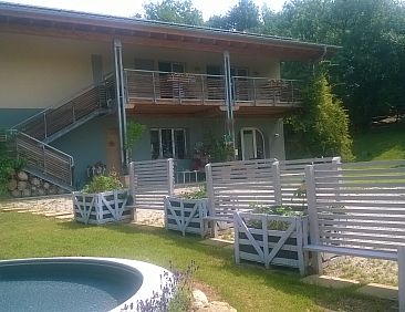 Appartement Wohnung mit Grill, Pool und Terrasse