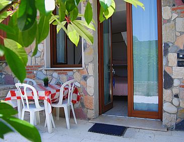 Appartement Ein-Zimmer-Wohnung 'Romantica' mit Terrasse