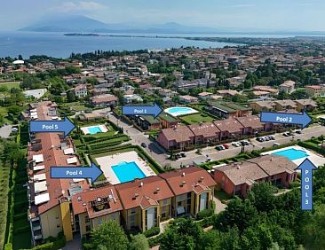 Appartement DesenzanoLoft CO2 – In Wohnanlage mit 5 Pools