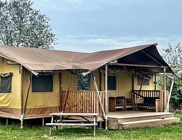 Luxe Glampingtent met prive zwembad