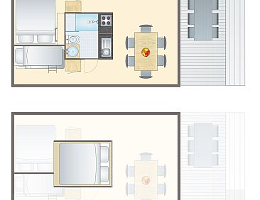 4-6 persoons glampingtent | 4-6ST