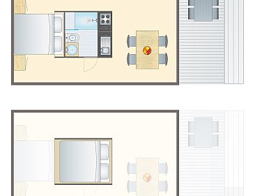 4 persoons glampingtent | 4ST