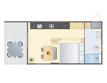 2-4 persoons tiny house | 2-4B