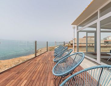 Vakantiehuis Poseidon, Villa am Meer mit Panoramaterrasse
