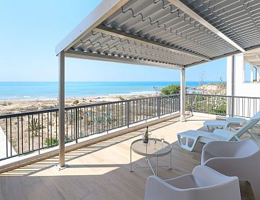 Vakantiehuis Villa am Sandstrand von Punta Secca