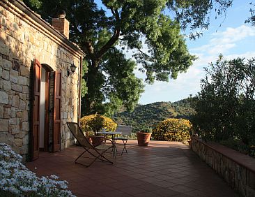 Vakantiehuis Behagliches Ferienhaus mit Garten inmitten eine