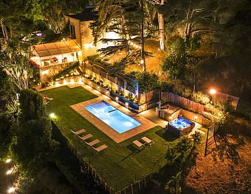 Vakantiehuis Villa Tommaso Maruggi Jacuzzi und privater Pool