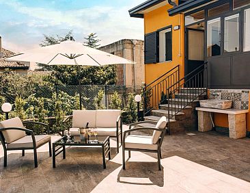 Vakantiehuis La Sciara Ätna Ferienhaus mit Garten