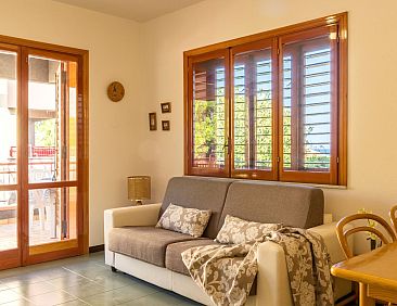 Appartement Wohnung 'Blue Wood' in Strandnähe