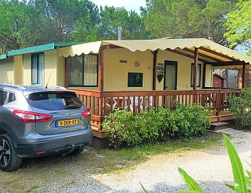 Stacaravan, aan zee in Toscane