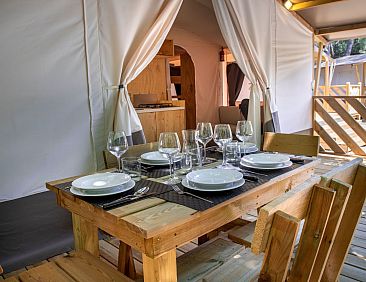 Vakantiehuis Lodge Tent - 5 Pers.