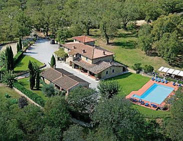 Appartement Wohnung in Bucine mit Großem Garten