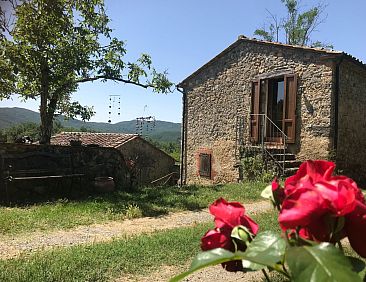 Vakantiehuis Charmantes Ferienhaus in Ciciano mit Grill, Gar