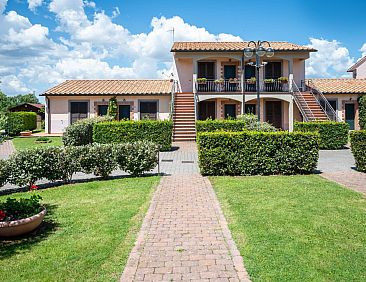 Appartement Unterkunft in Residenz mit Spa, Schwimmbad, Wi-F