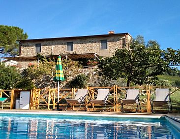 Vakantiehuis Acquapietra Villa Florenz mit Weinbergen und Po