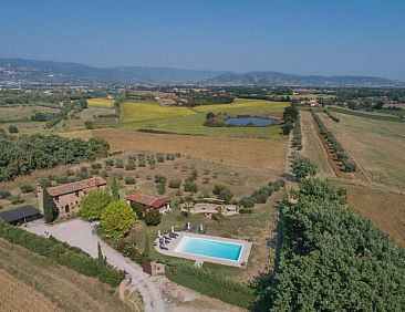 Vrijstaande woning in Cortona
