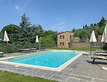 Vrijstaande woning in Cortona