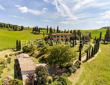 Vrijstaande woning in pienza