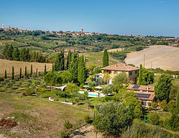 Vrijstaande woning in pienza