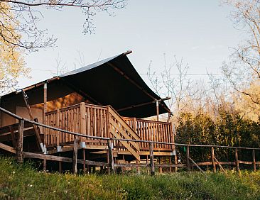 Safaritent incl. sanitair