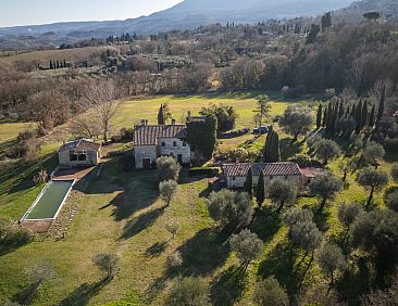 Vrijstaande woning in Sarteano