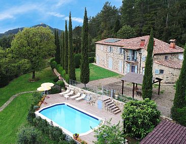 Vakantiehuis in Montecastelli Pisano mit beheiztem Whirlpool