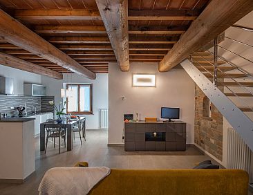 Appartement Modernes Haus mit Garten und privatem Parkplatz