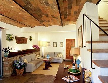 Appartement Gemütliche blaue Wohnung mit Garten