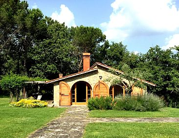 Vakantiehuis Anwesen "La Capanna" mit Blick auf das Wasser