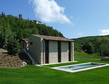 Vakantiehuis Villa mit privatem Spa und beheiztem Pool