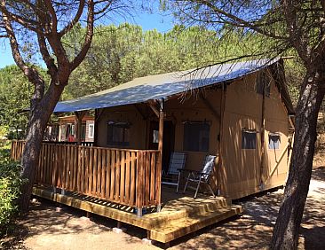 Lodgetent incl. Sanitair